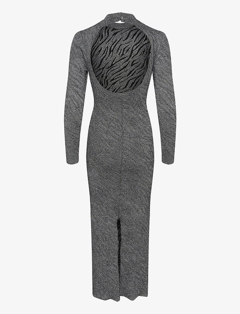 Gestuz - PillaGZ long dress - fodralklänningar - black/silver lurex - 2