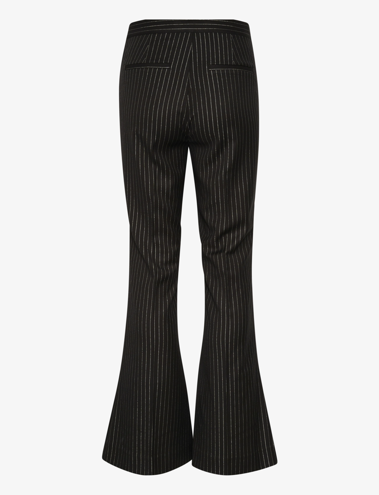 Gestuz - CaylinaGZ HW pants - pidulikud püksid - blackpinstripe lurex - 2