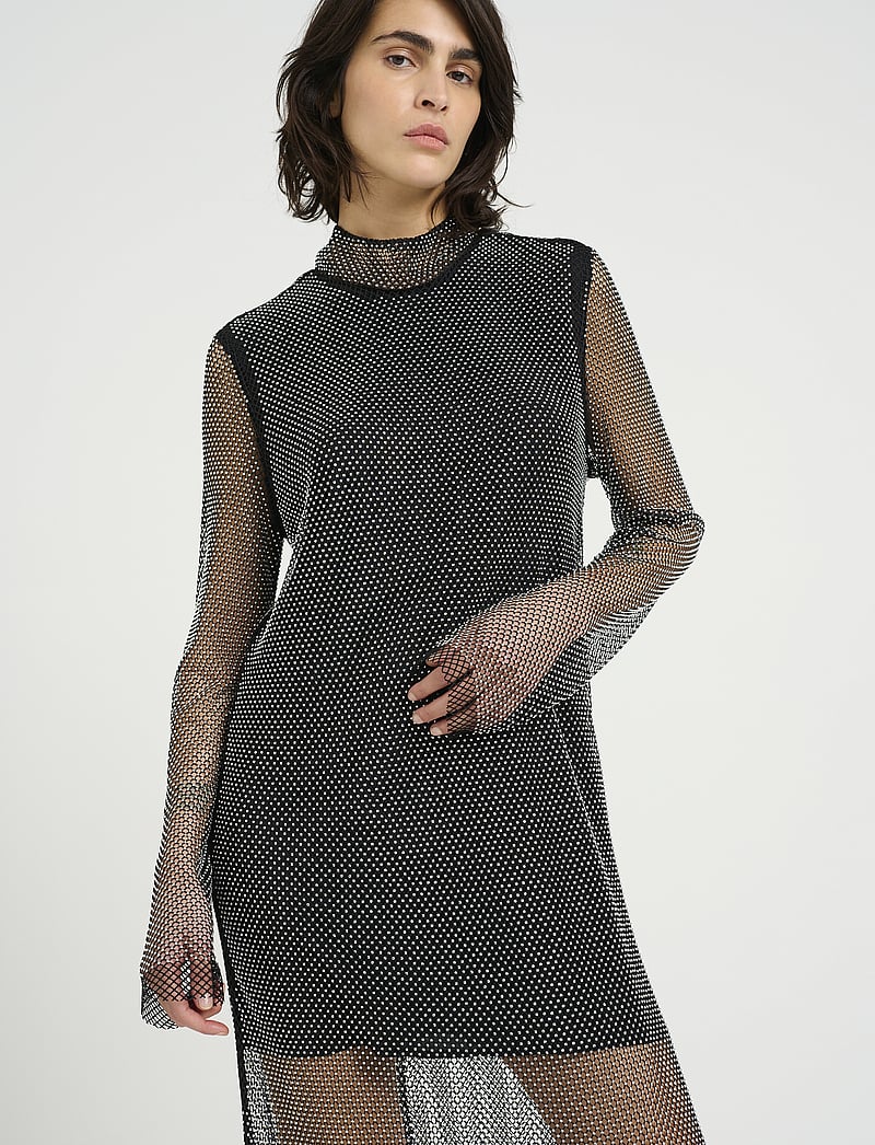 Gestuz - YadeGZ dress - pidulikud kleidid - silver glitter - 0