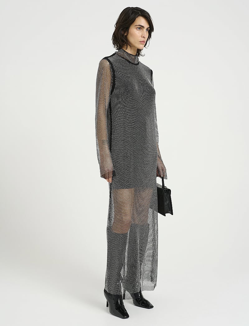 Gestuz - YadeGZ dress - pidulikud kleidid - silver glitter - 3