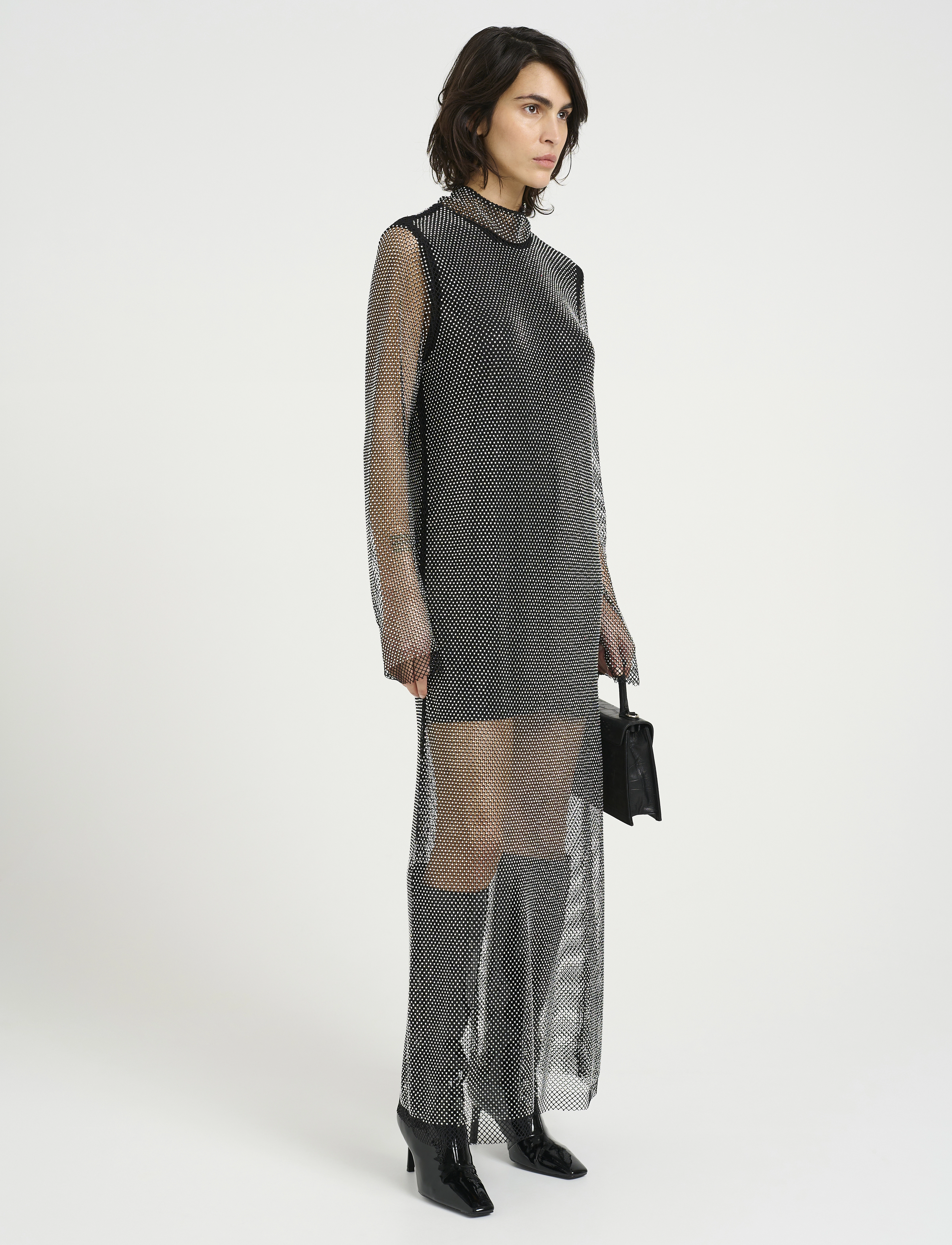 Gestuz - YadeGZ dress - peokleidid - silver glitter - 3