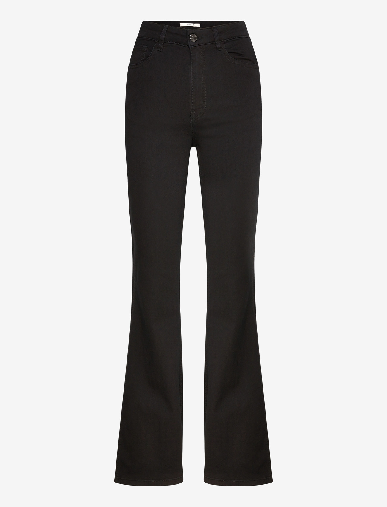 Gestuz - RivylinaGZ flared HW jeans NOOS - flared jeans - black washed - 0