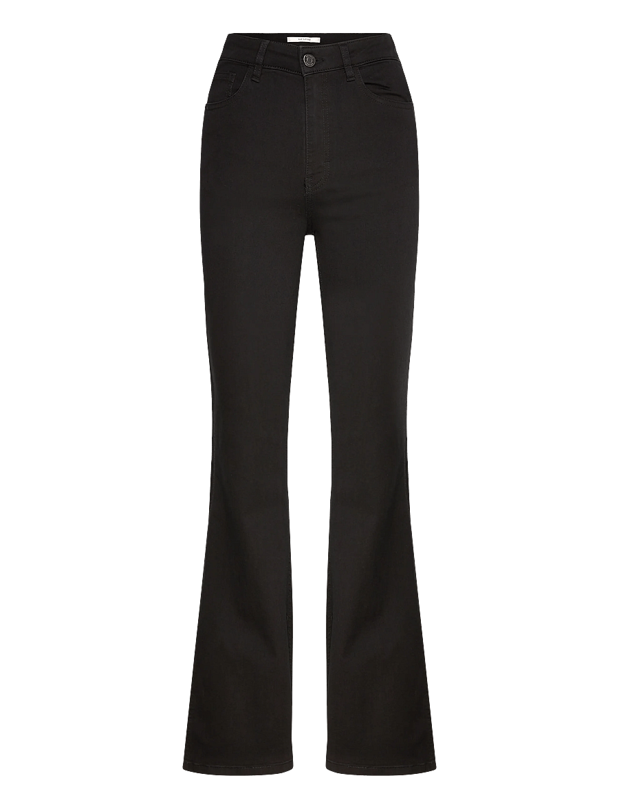 Gestuz - RivylinaGZ flared HW jeans NOOS - alt laiad teksad - black washed - 0