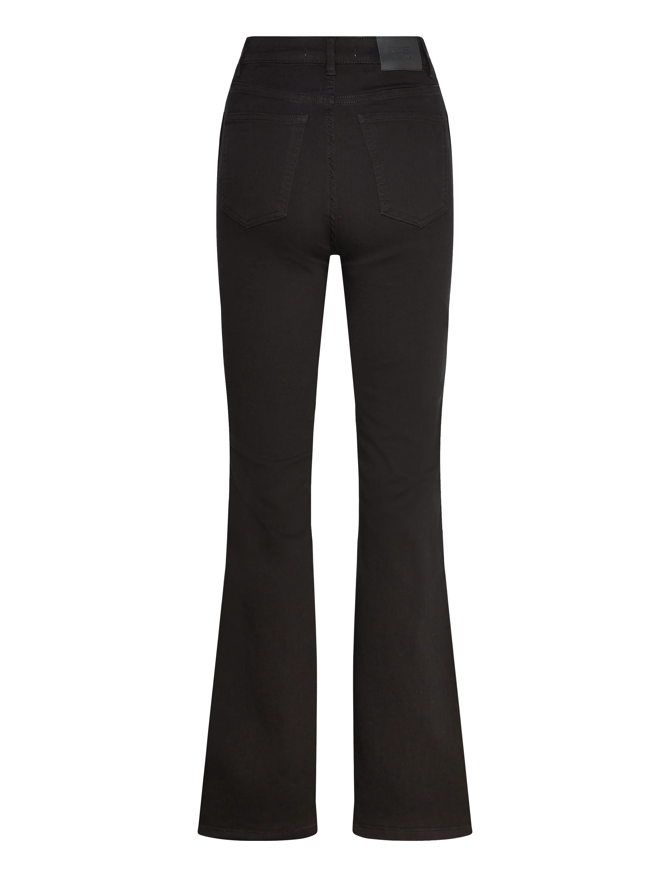 Gestuz - RivylinaGZ flared HW jeans NOOS - schlaghosen - black washed - 1