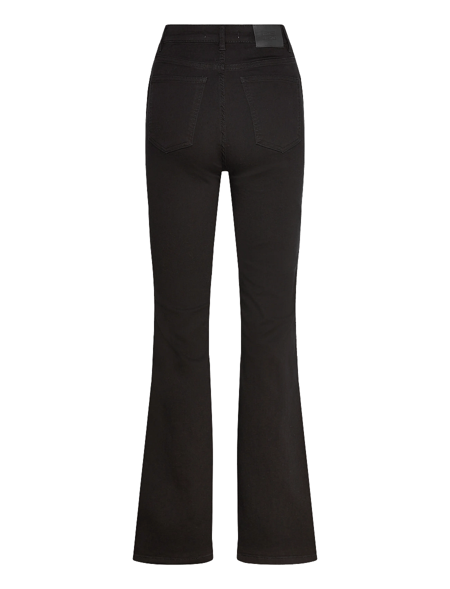 Gestuz - RivylinaGZ flared HW jeans NOOS - alt laiad teksad - black washed - 1
