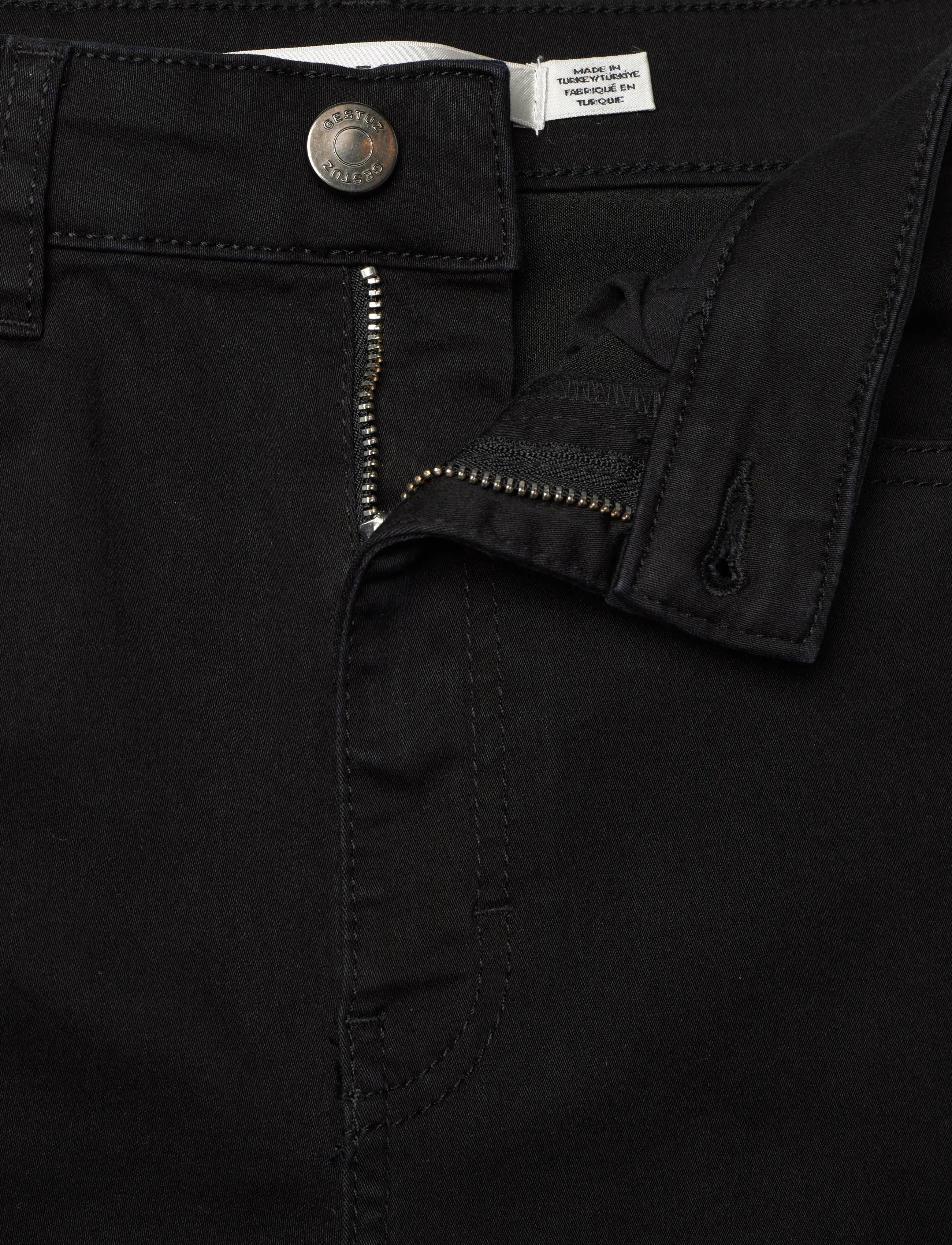 Gestuz - RivylinaGZ flared HW jeans NOOS - schlaghosen - black washed - 3