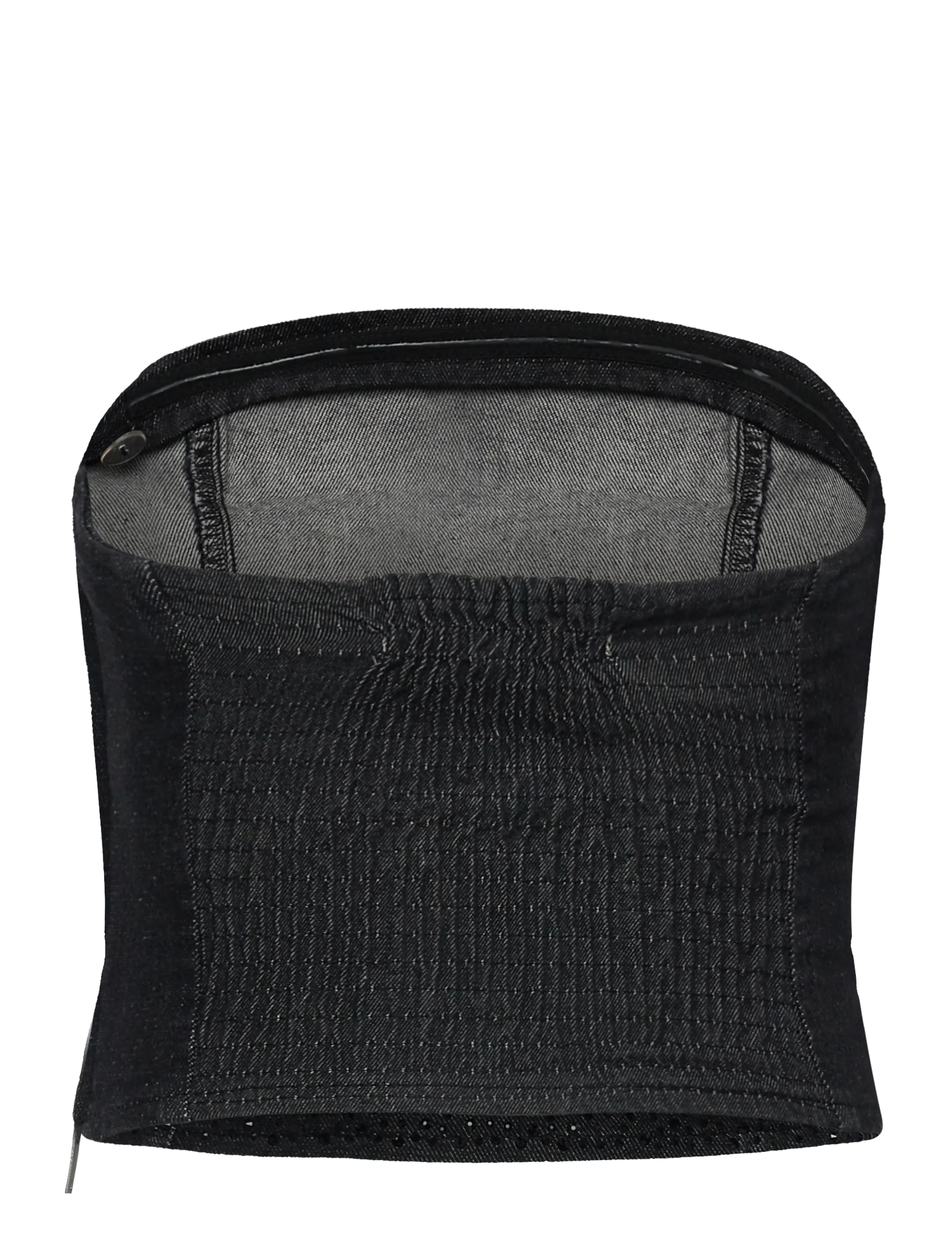 Gestuz - ZorahGZ corsage - topy imprezowe - dark grey washed/black stone - 1