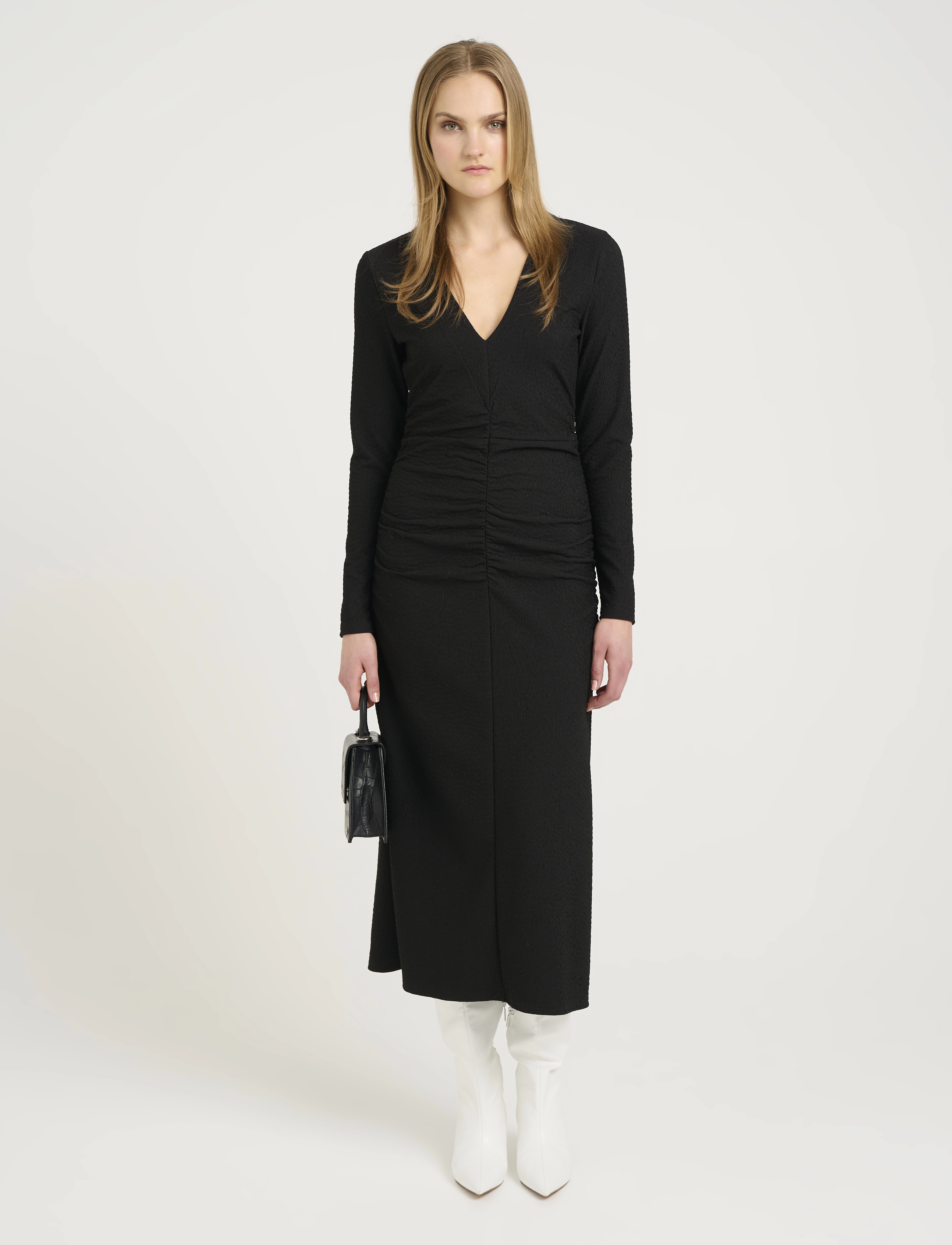 Gestuz - ShillaGZ long dress - midikleidid - black - 3
