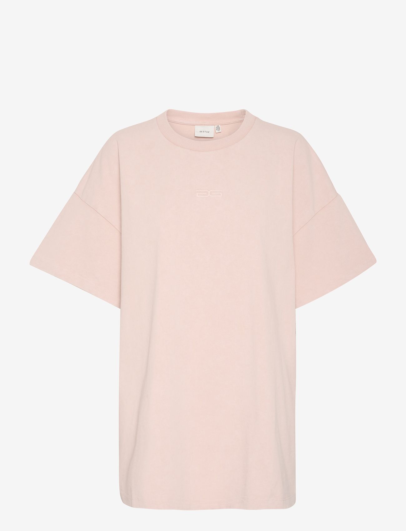 Gestuz - MilloGZ oversize tee - sügisesed riided - light pink washed - 0