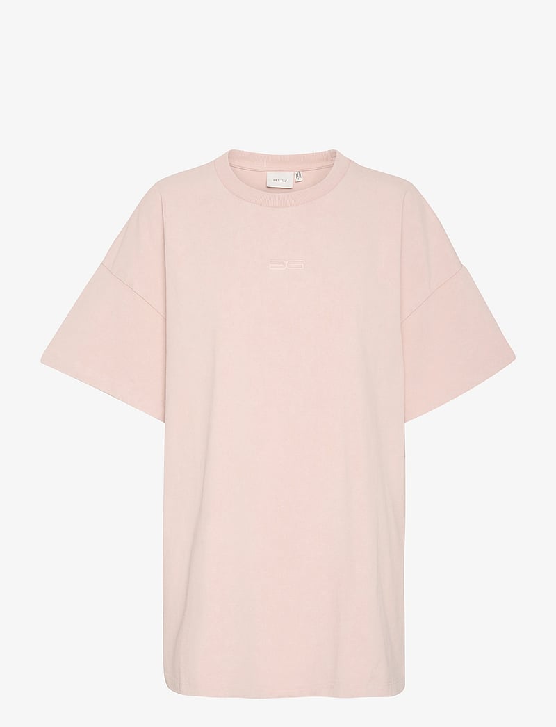 Gestuz - MilloGZ oversize tee - t-shirts - light pink washed - 1