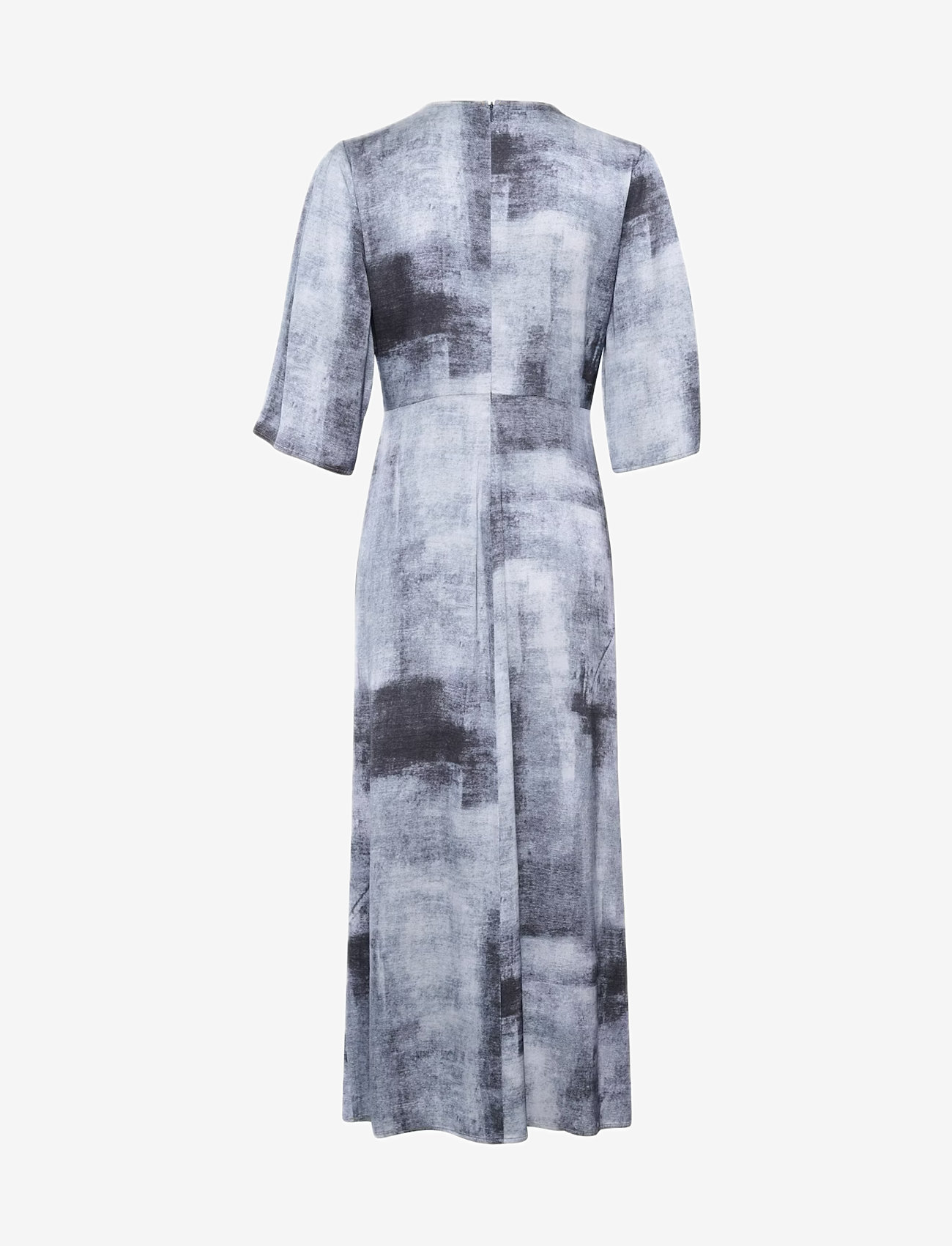 Gestuz - AreenGZ P dress - midi kjoler - blue denim - 2