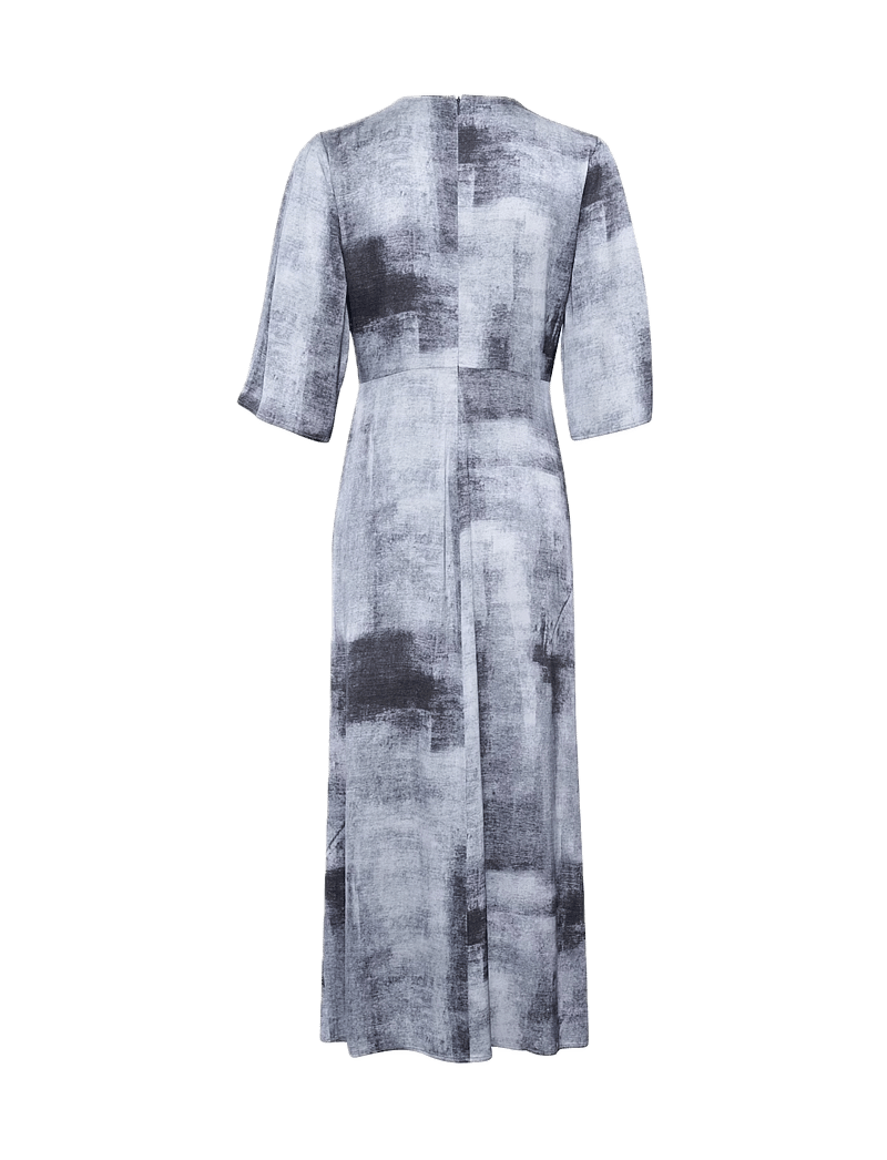 Gestuz - AreenGZ P dress - midi kjoler - blue denim - 2