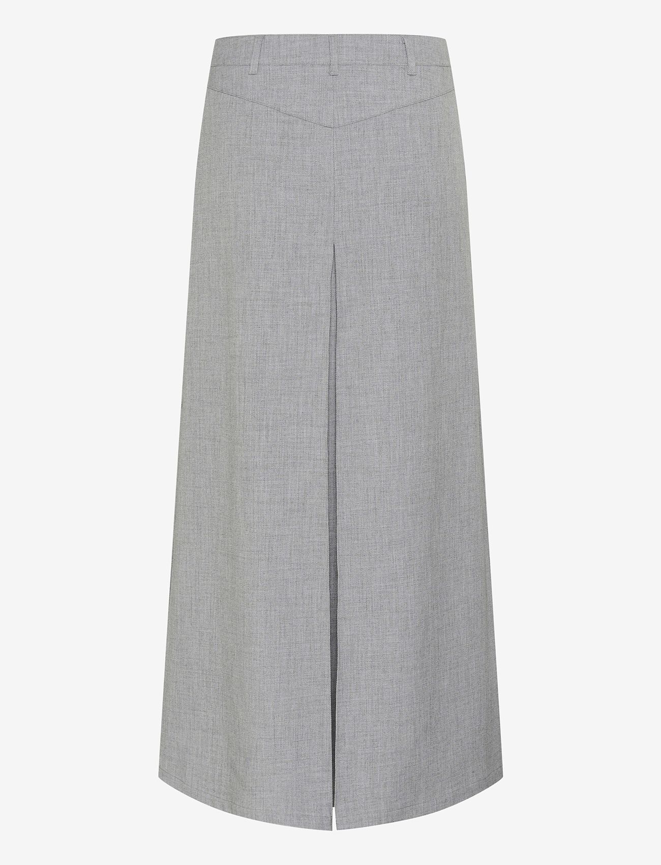 Gestuz - CallaGZ HW skirt - midi skirts - grey melange - 2