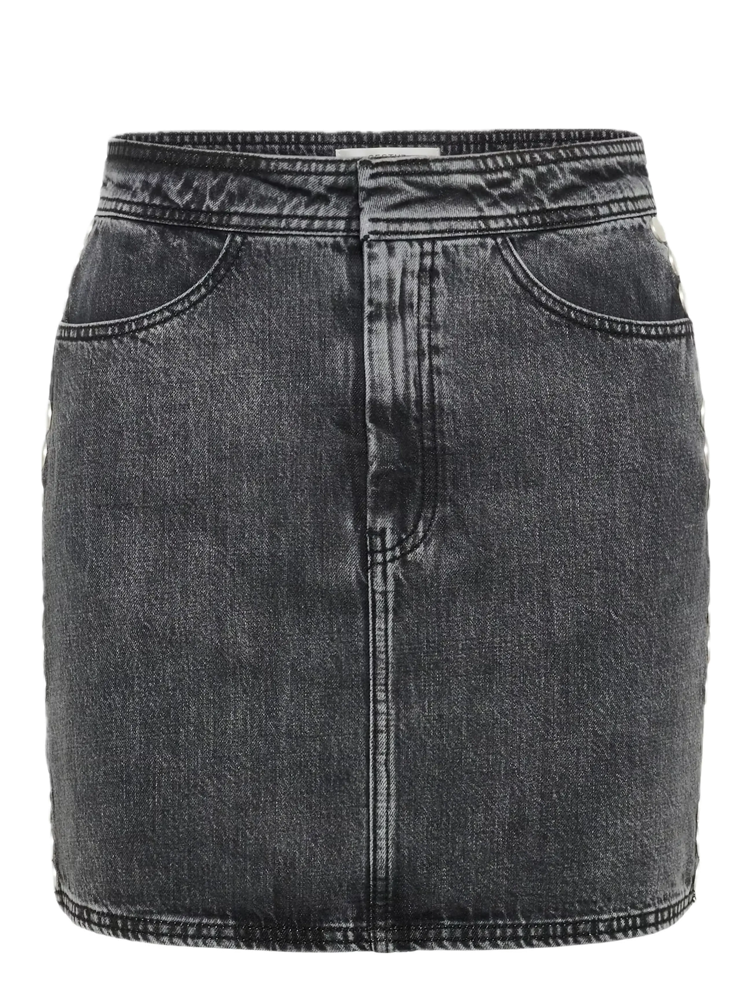 Gestuz ZuvaGZ short skirt - Röcke - DARK GREY WASHED / grey