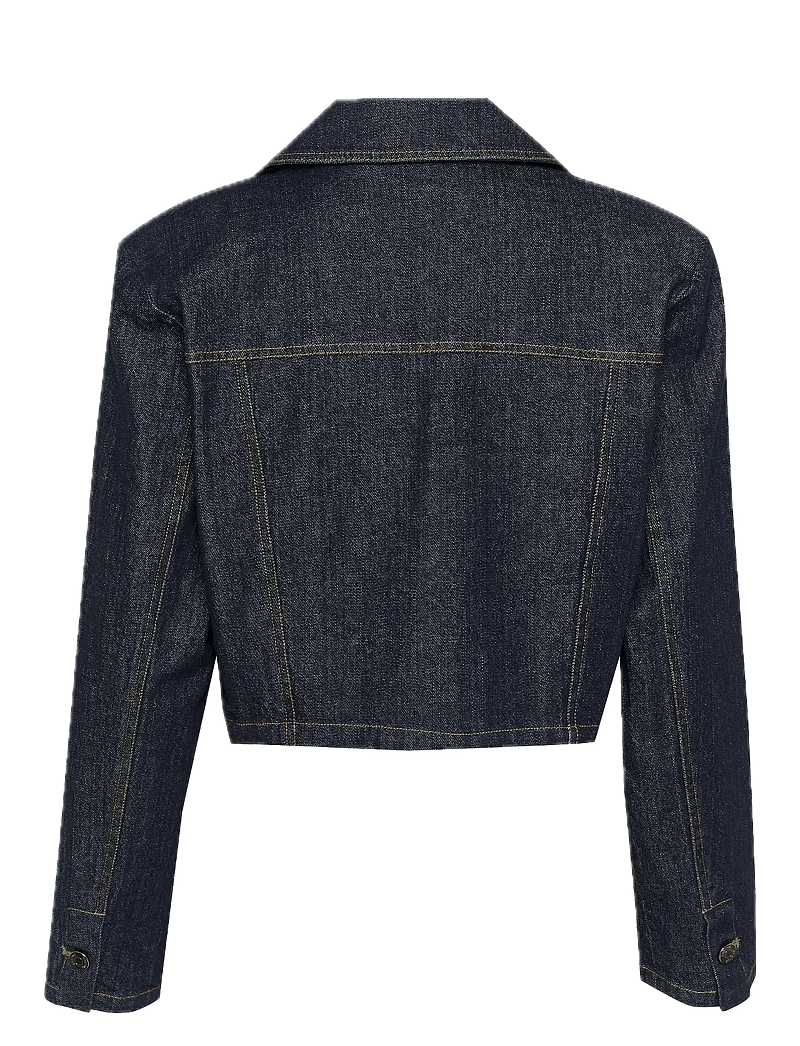 Gestuz - TilmaGZ short jacket - jeansjacken - dark blue unwashed - 2