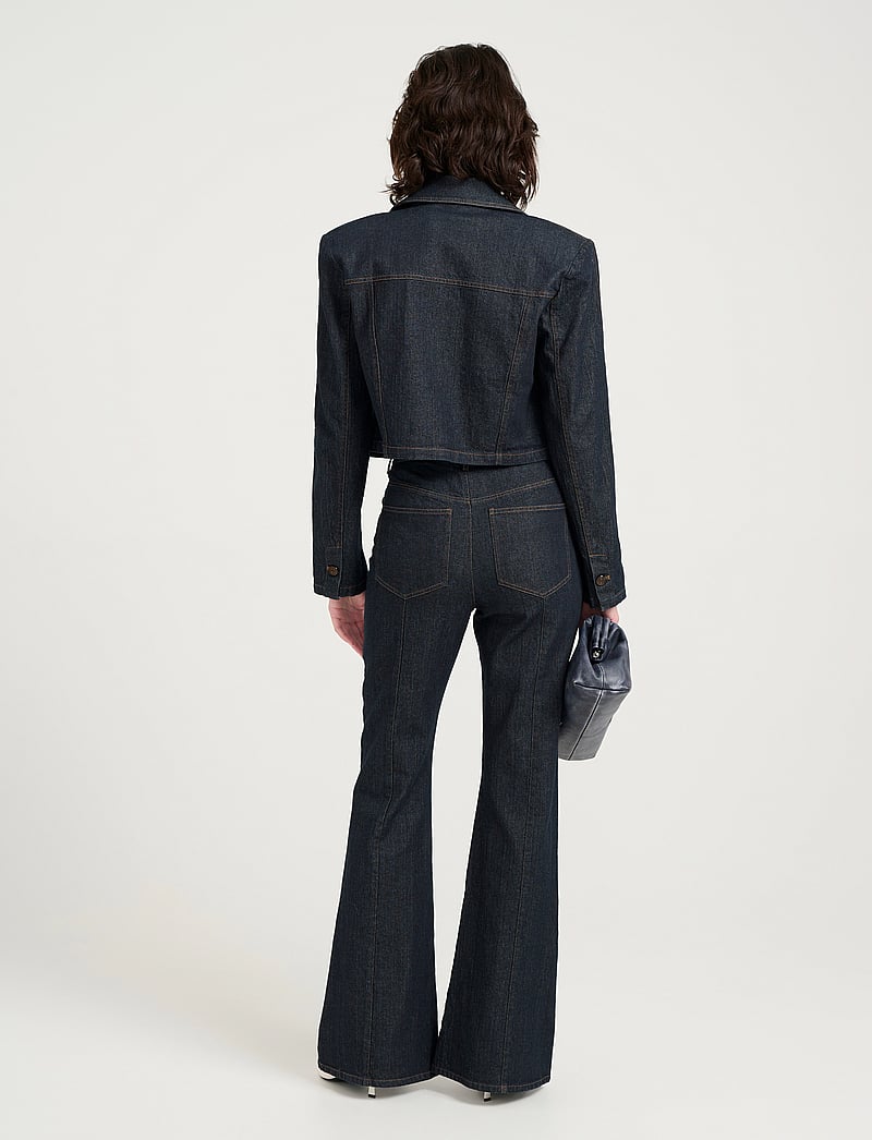 Gestuz - TilmaGZ short jacket - jeansjacken - dark blue unwashed - 4