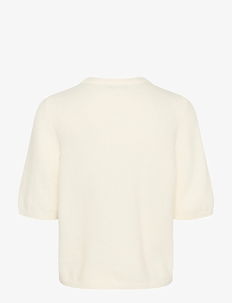 Gestuz - AlphaGZ ss tee NOOS - pullover - ivory - 2