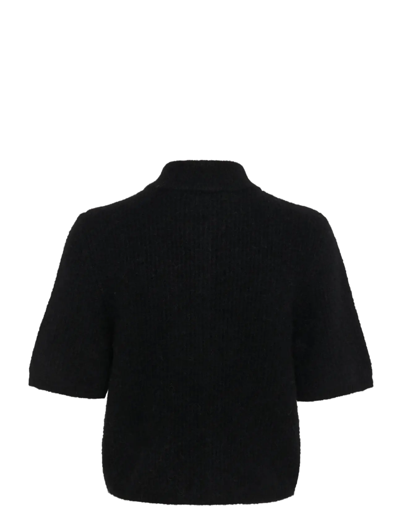 Gestuz - AlphaGZ ss short cardigan NOOS - cardigans - black - 2