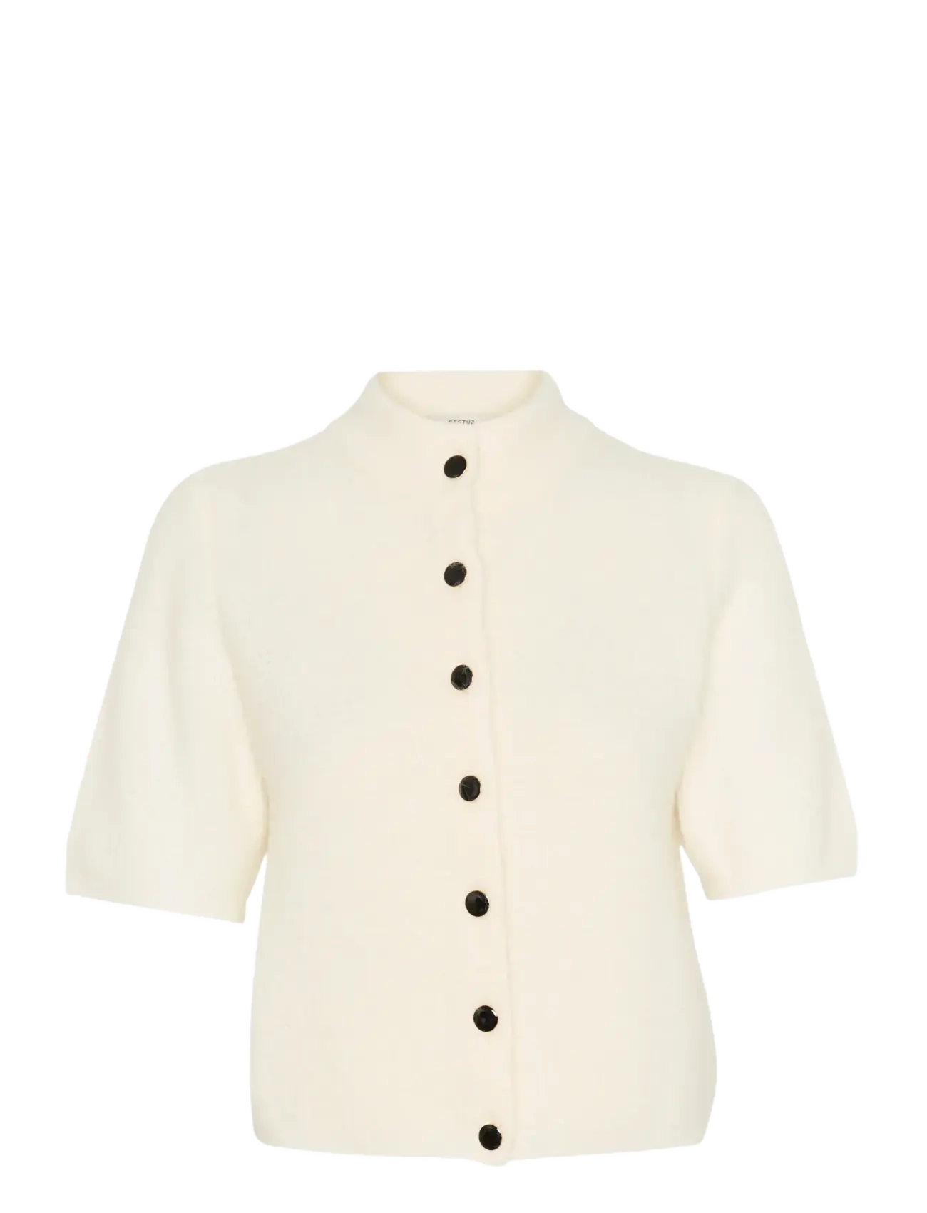 Gestuz AlphaGZ ss short cardigan NOOS - Strik - IVORY / cream