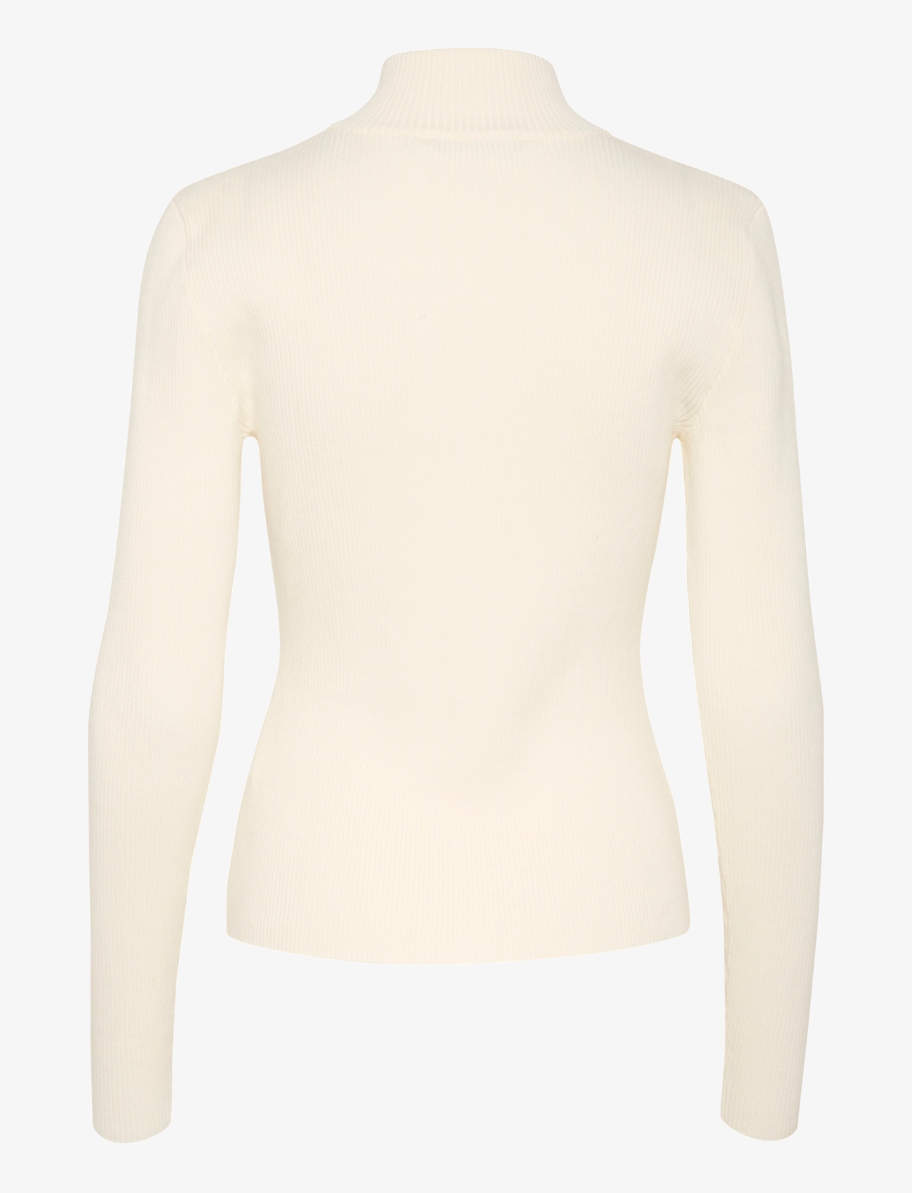 Gestuz - YasmiaGZ zipper pullover NOOS - gebreide truien - egret - 2