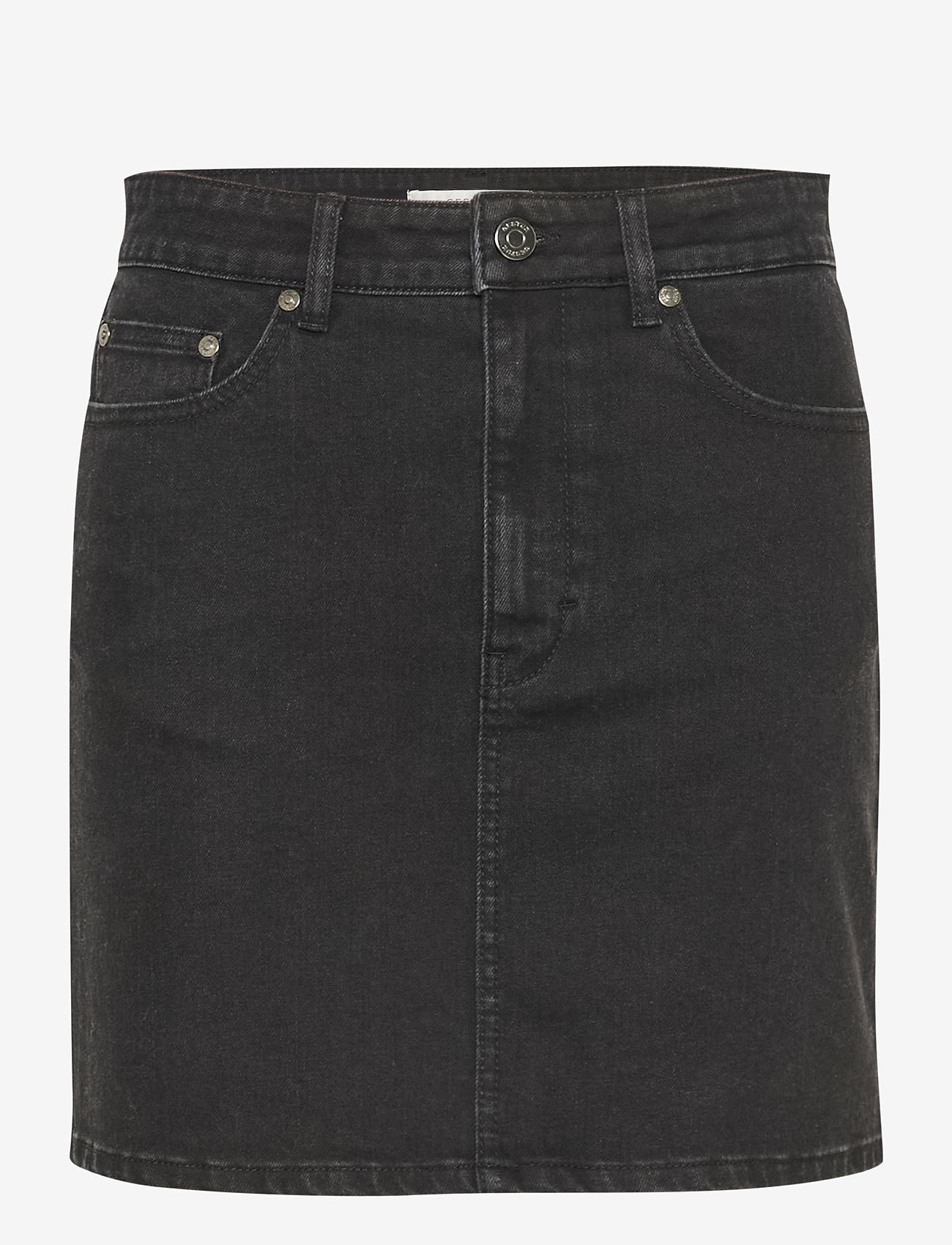 Gestuz - TilliaGZ short skirt - jeansröcke - dark grey washed - 1