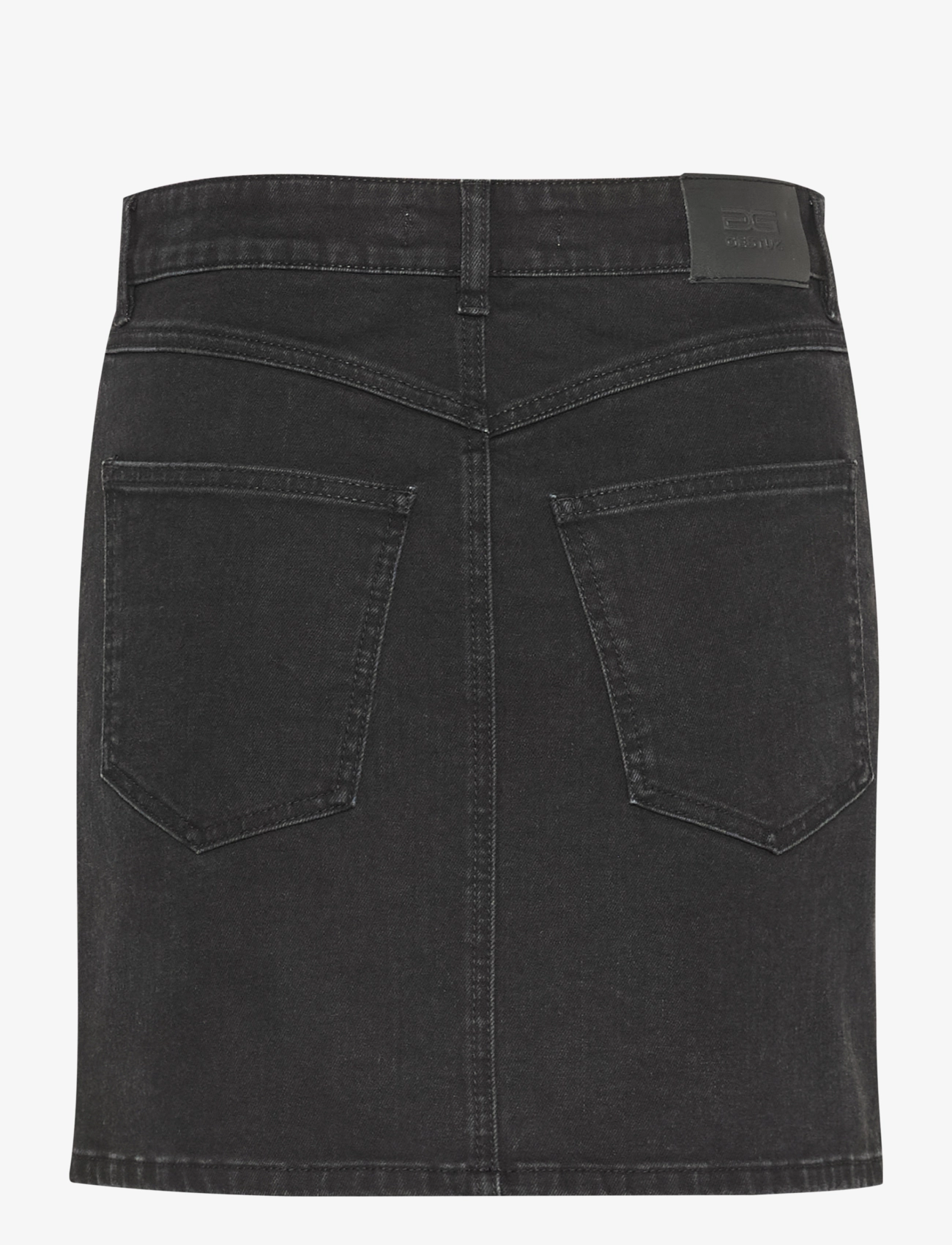 Gestuz - TilliaGZ short skirt - denimnederdele - dark grey washed - 2