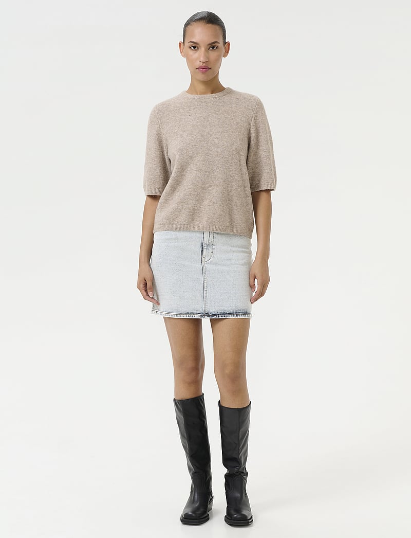 Gestuz - TilliaGZ short skirt - jeansröcke - light blue washed - 3