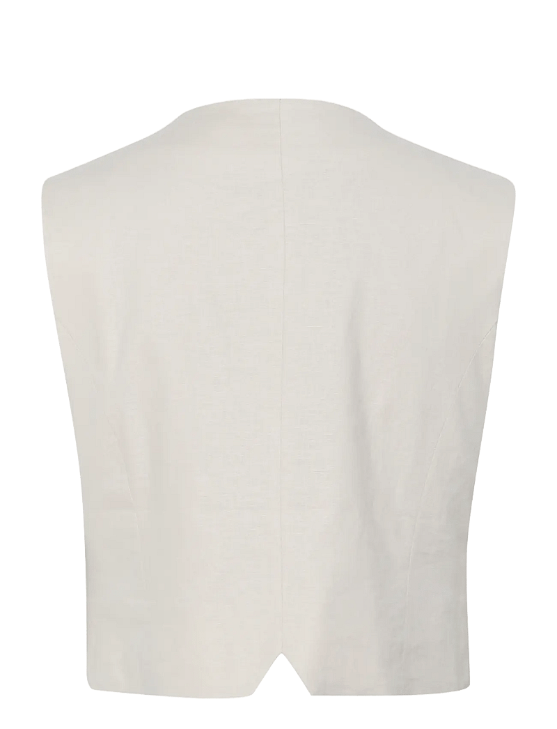 Gestuz - ElarahGZ linen waistcoat - westen - ancient scroll - 2