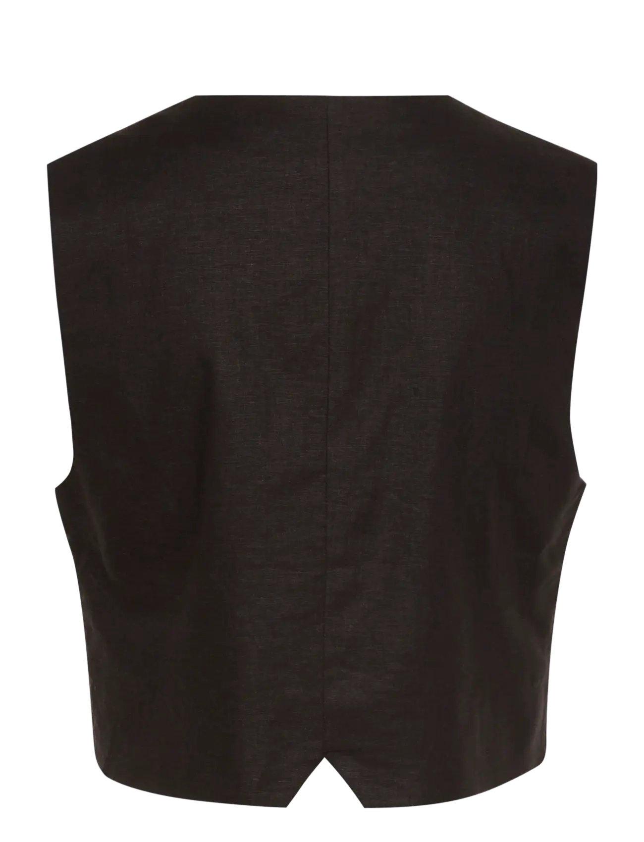 Gestuz - ElarahGZ linen waistcoat - veste - black - 2