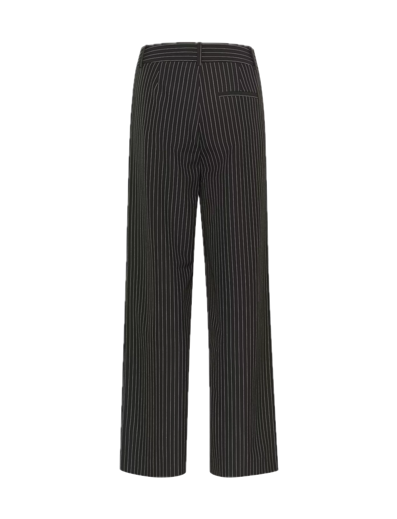 Gestuz - JoelleGZ pinstripe MW pants NOOS - straight leg trousers - black pinstripe - 2