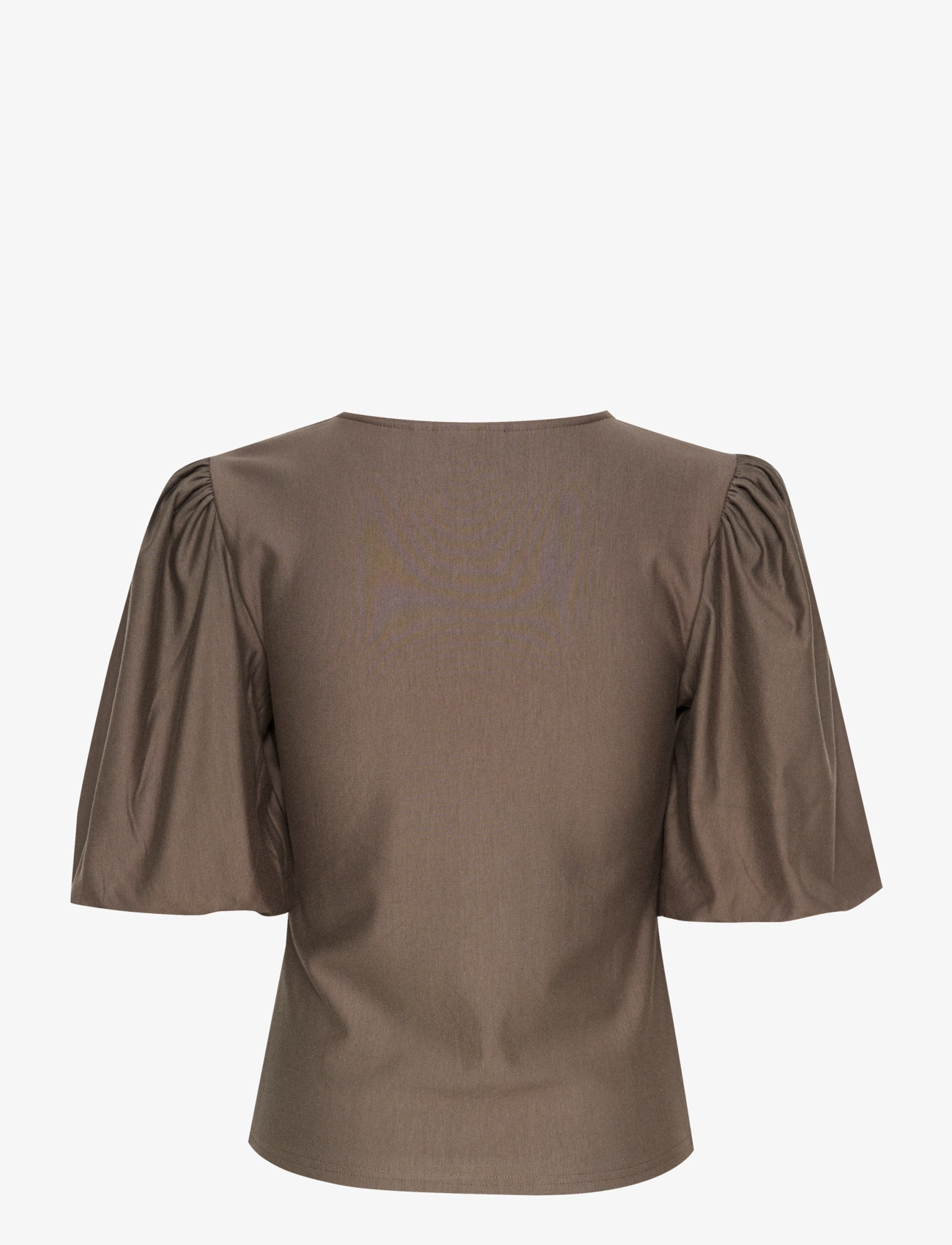Gestuz - RifaGZ balloon blouse - blouses à manches courtes - earth - 2
