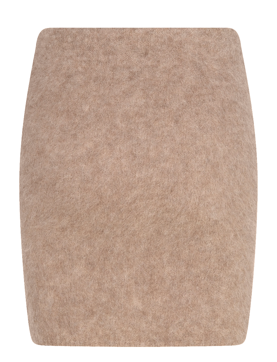 Gestuz - SanaGZ skirt - stickade kjolar - warm sand melange - 1