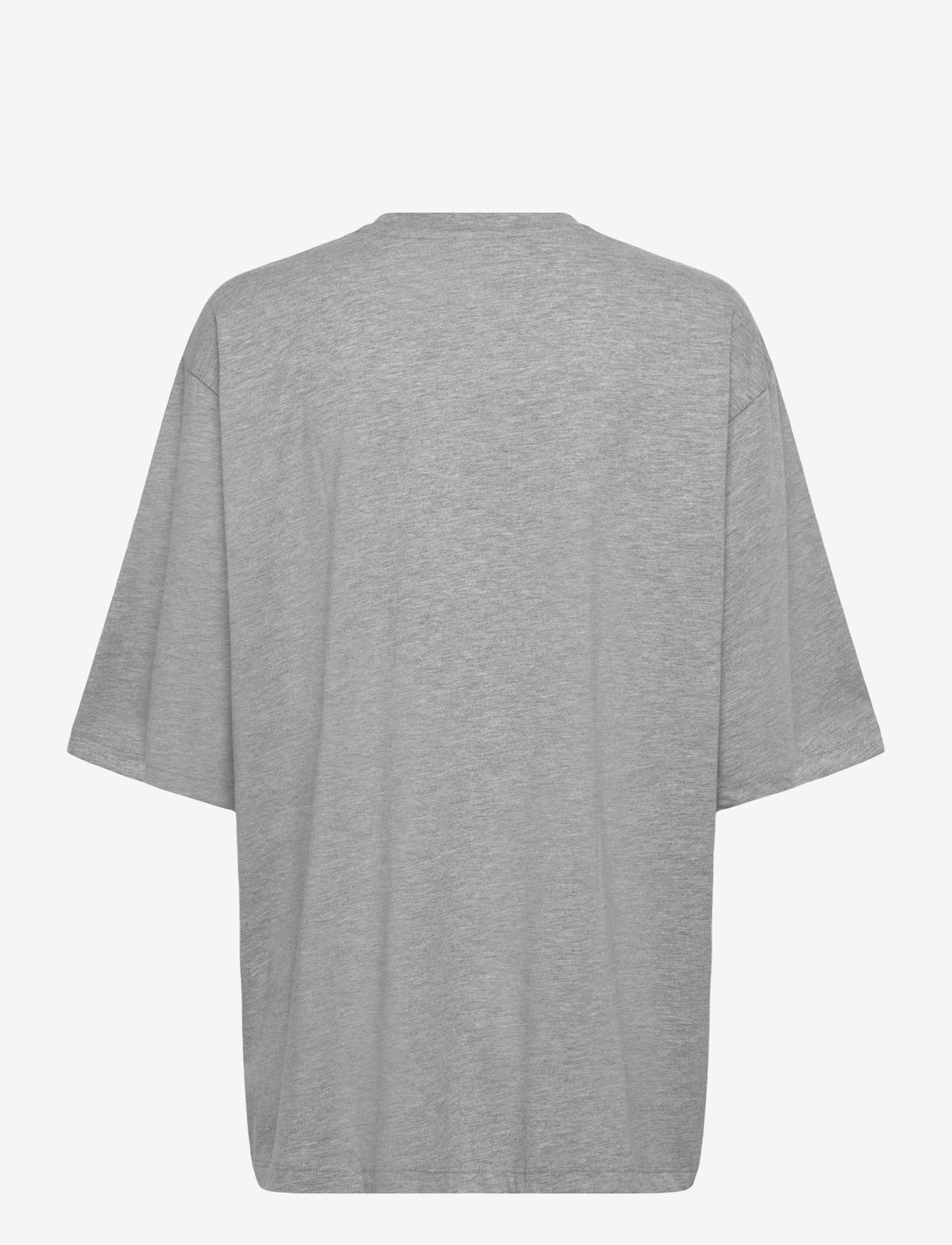 Gestuz - LuelleGZ tee - t-shirts - medium grey mÉlange - 1