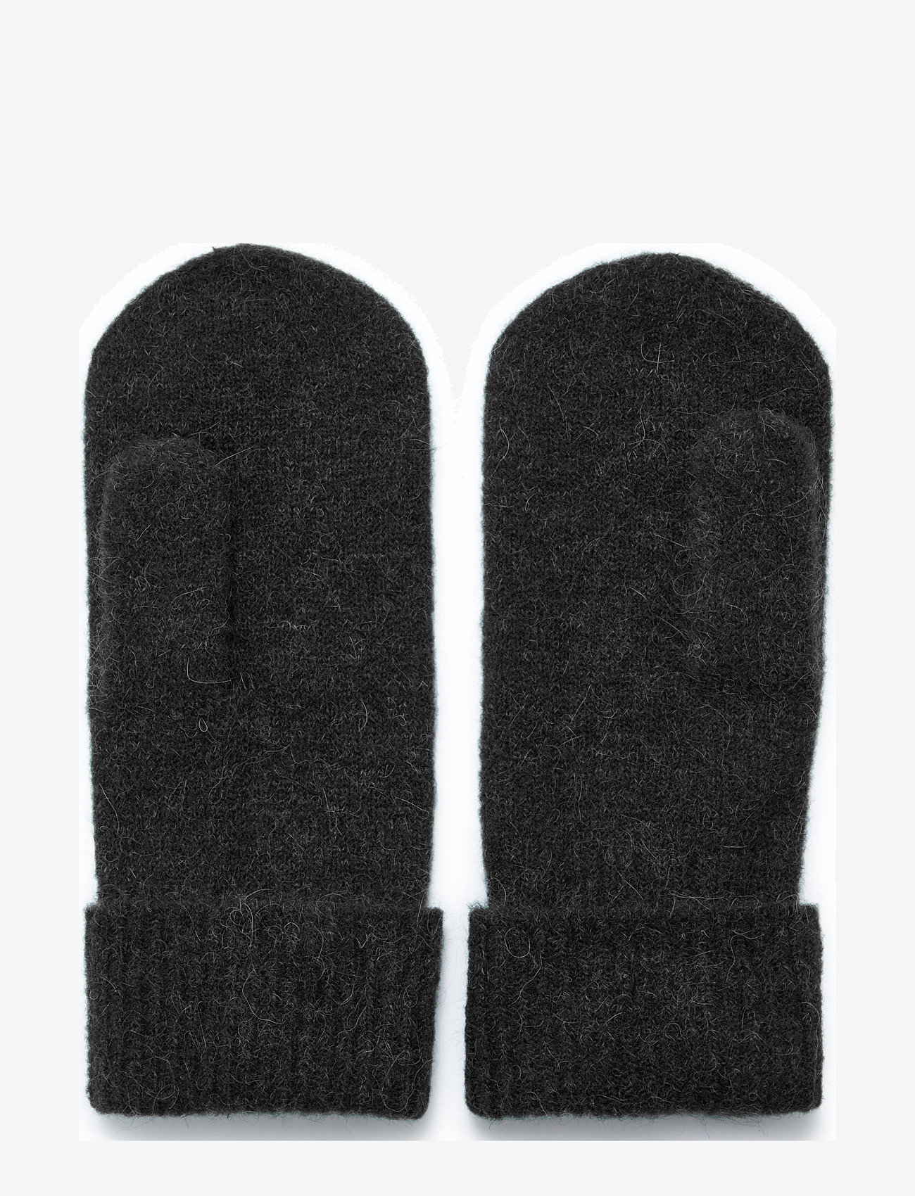 Gestuz - AlphaGZ mittens - charcoal melange - 1