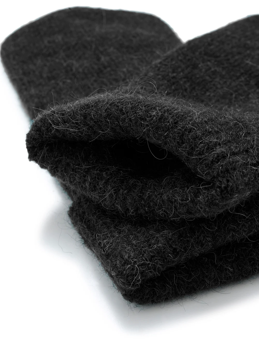 Gestuz - AlphaGZ mittens - luffer - charcoal melange - 4