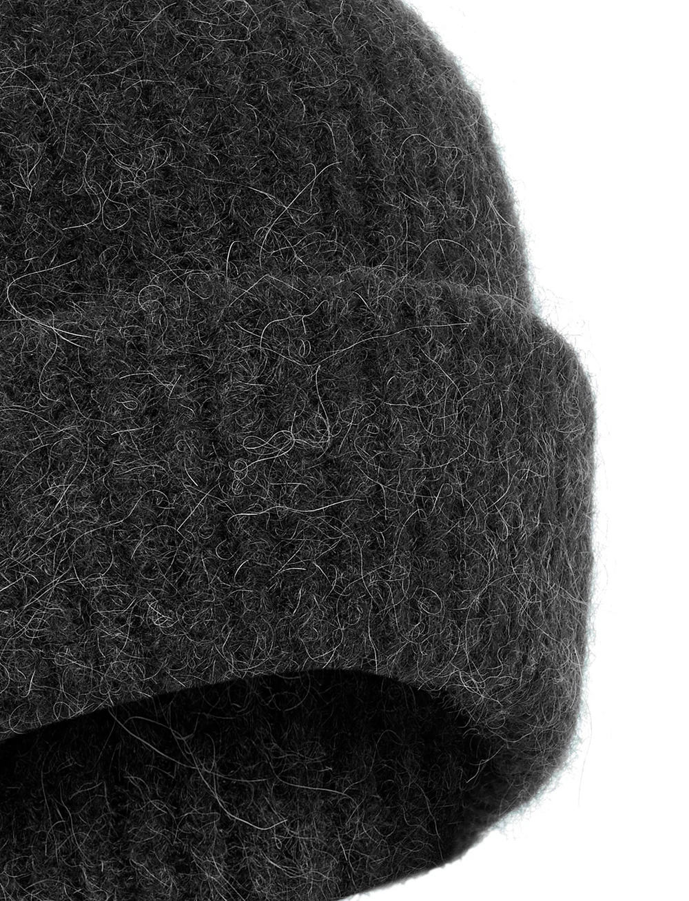 Gestuz - AlphaGZ knit hat - megztos kepurės - charcoal melange - 4