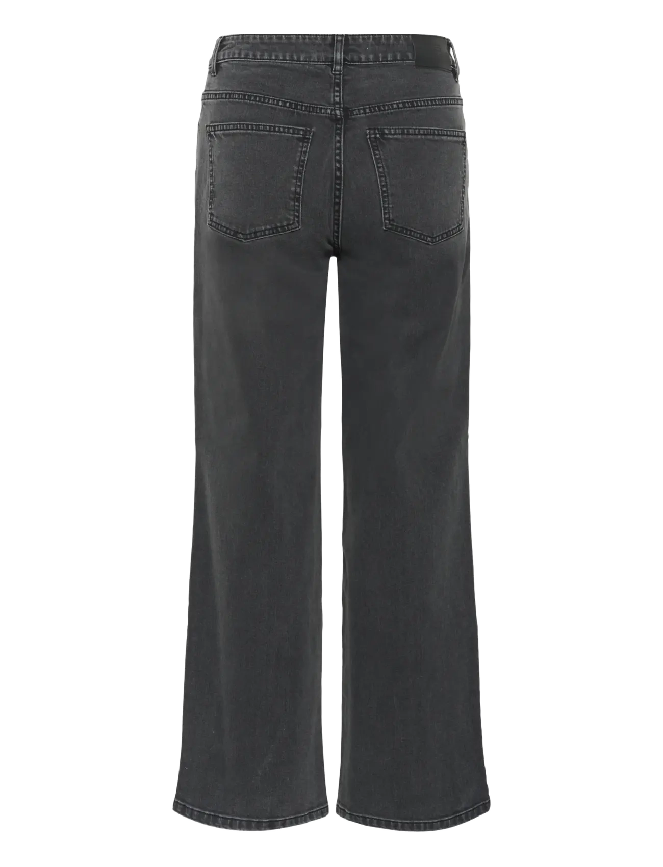 Gestuz - ZolinaGZ HW wide jeans NOOS - platūs džinsai - charcoal grey - 2