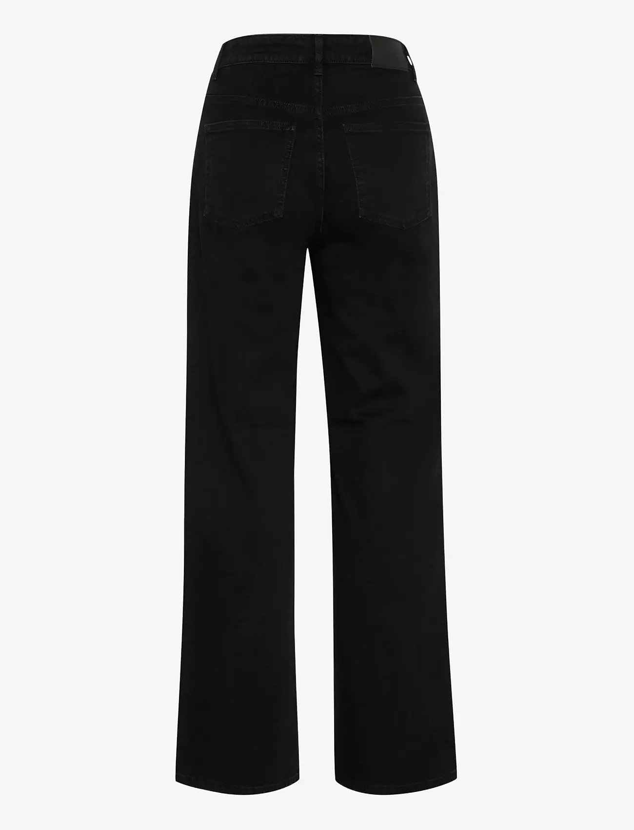 Gestuz - ZolinaGZ HW wide jeans NOOS - brede jeans - washed dark black - 2