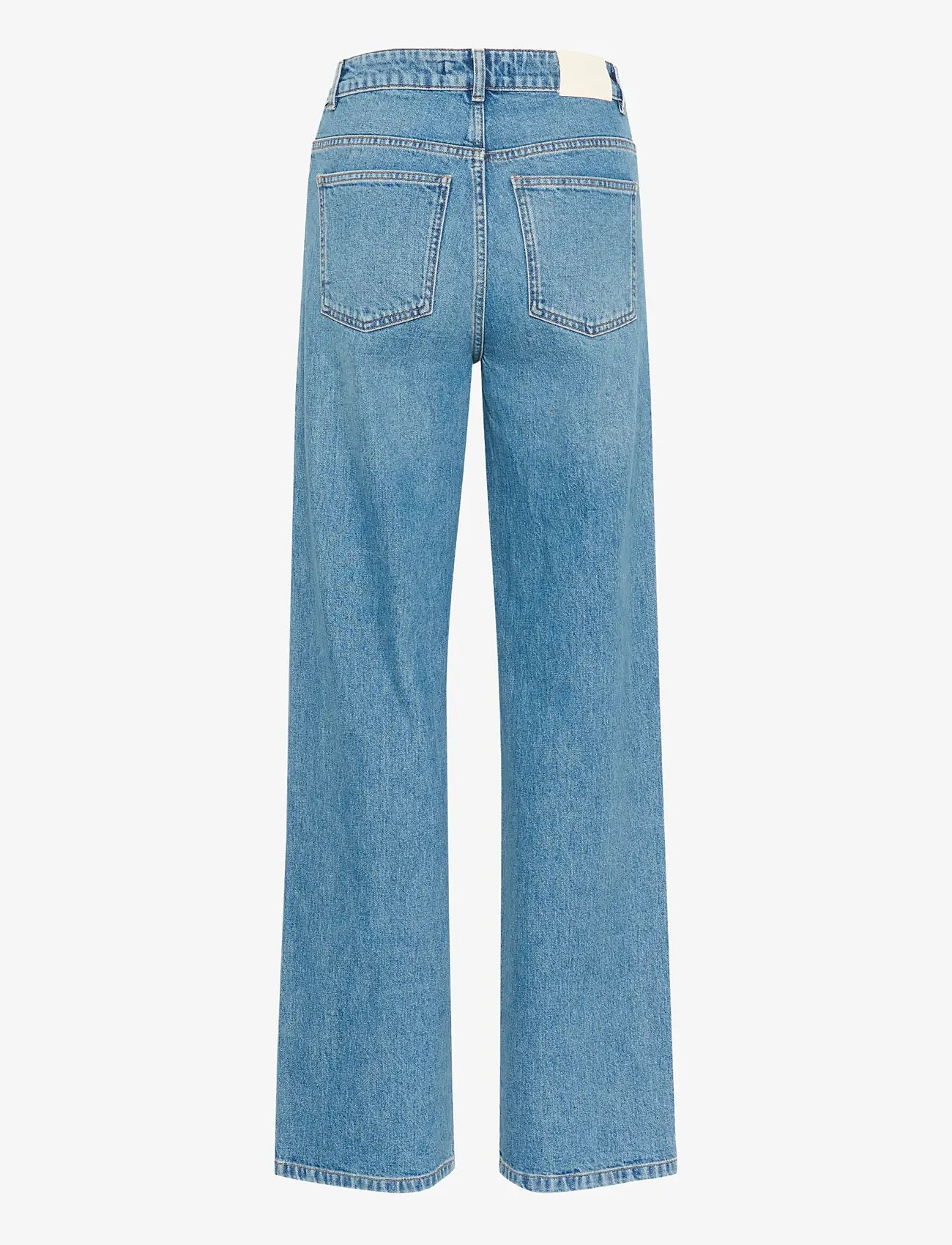 Gestuz - ZolinaGZ HW wide jeans NOOS - brede jeans - washed mid blue - 2