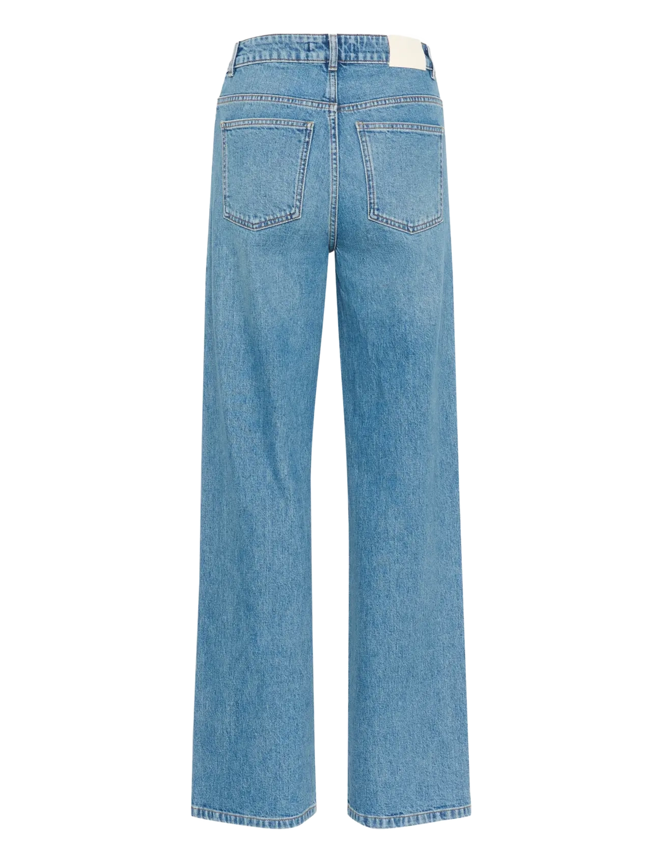 Gestuz - ZolinaGZ HW wide jeans NOOS - platūs džinsai - washed mid blue - 2