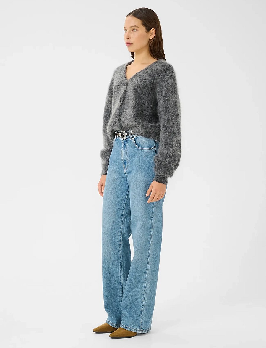 Gestuz - ZolinaGZ HW wide jeans NOOS - vida jeans - washed mid blue - 3