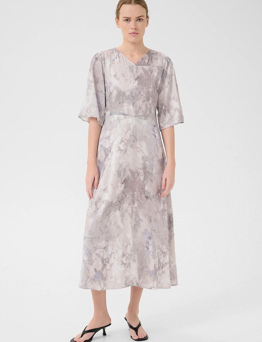 Gestuz - GZmag P dress - robes d'été - grey marble - 3