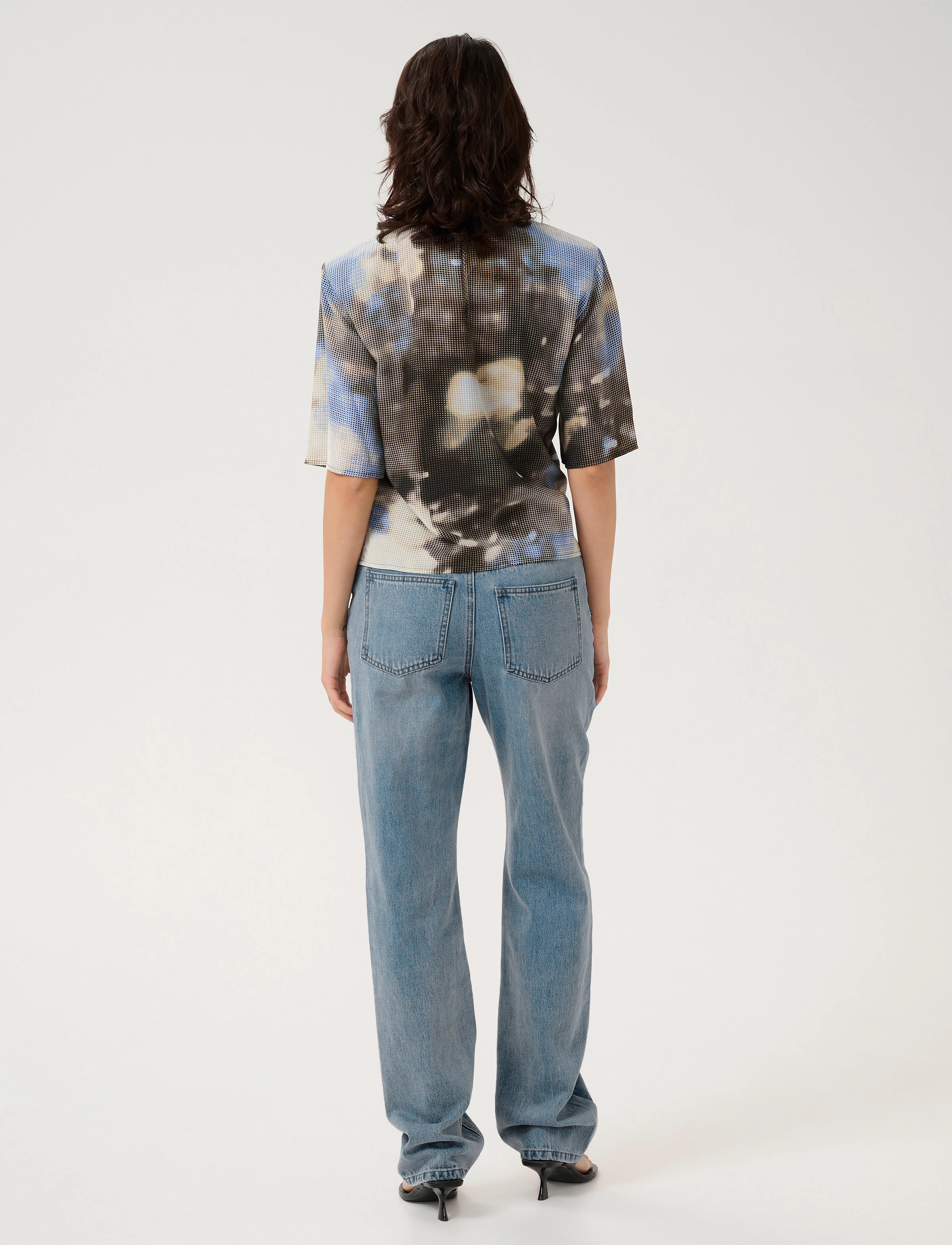 Gestuz - GZmaida P blouse - blue blur - 4