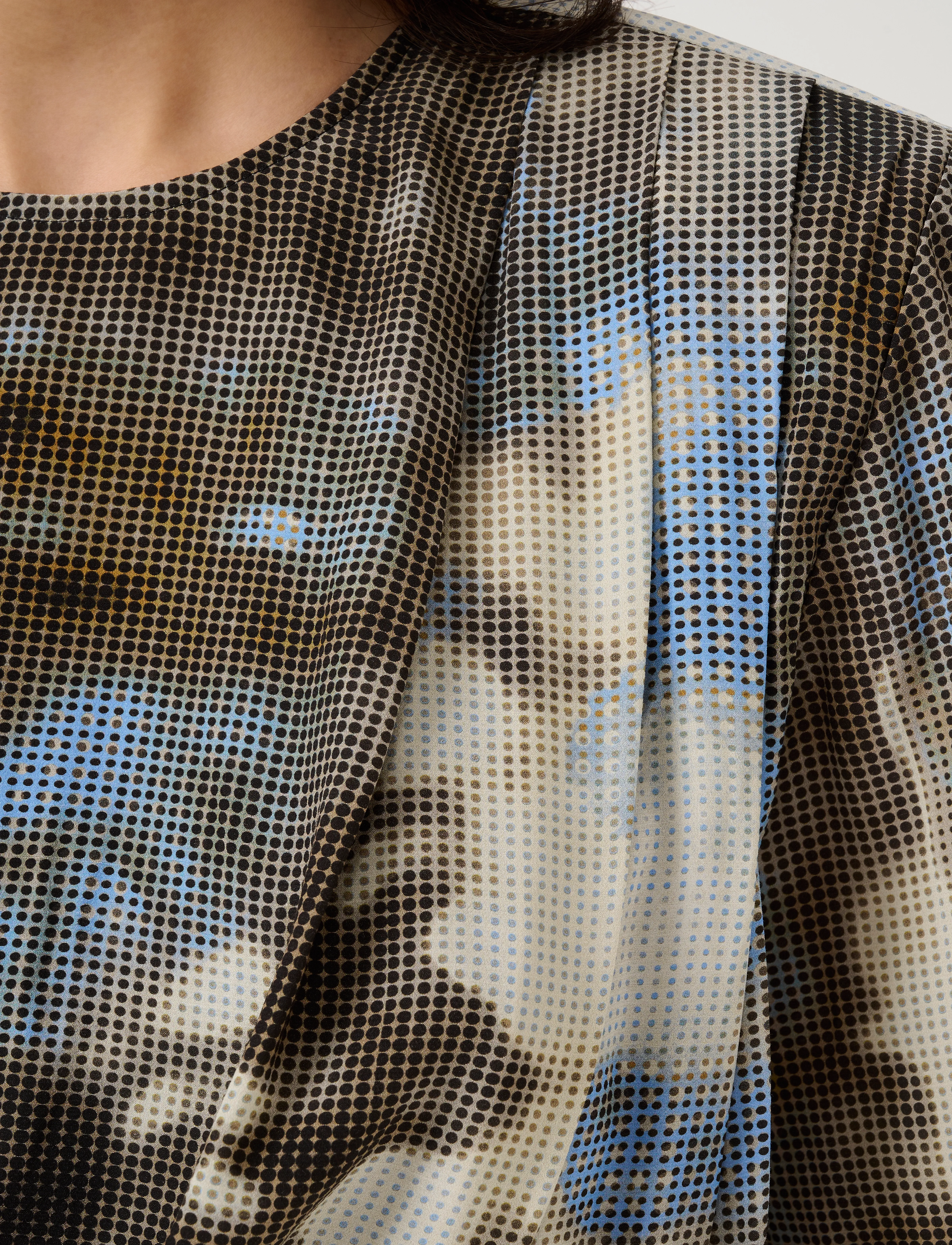 Gestuz - GZmaida P blouse - blue blur - 5