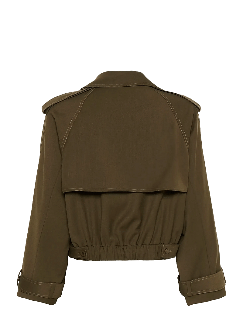 Gestuz - GZedina short jacket - forårsjakker - dark beech - 2