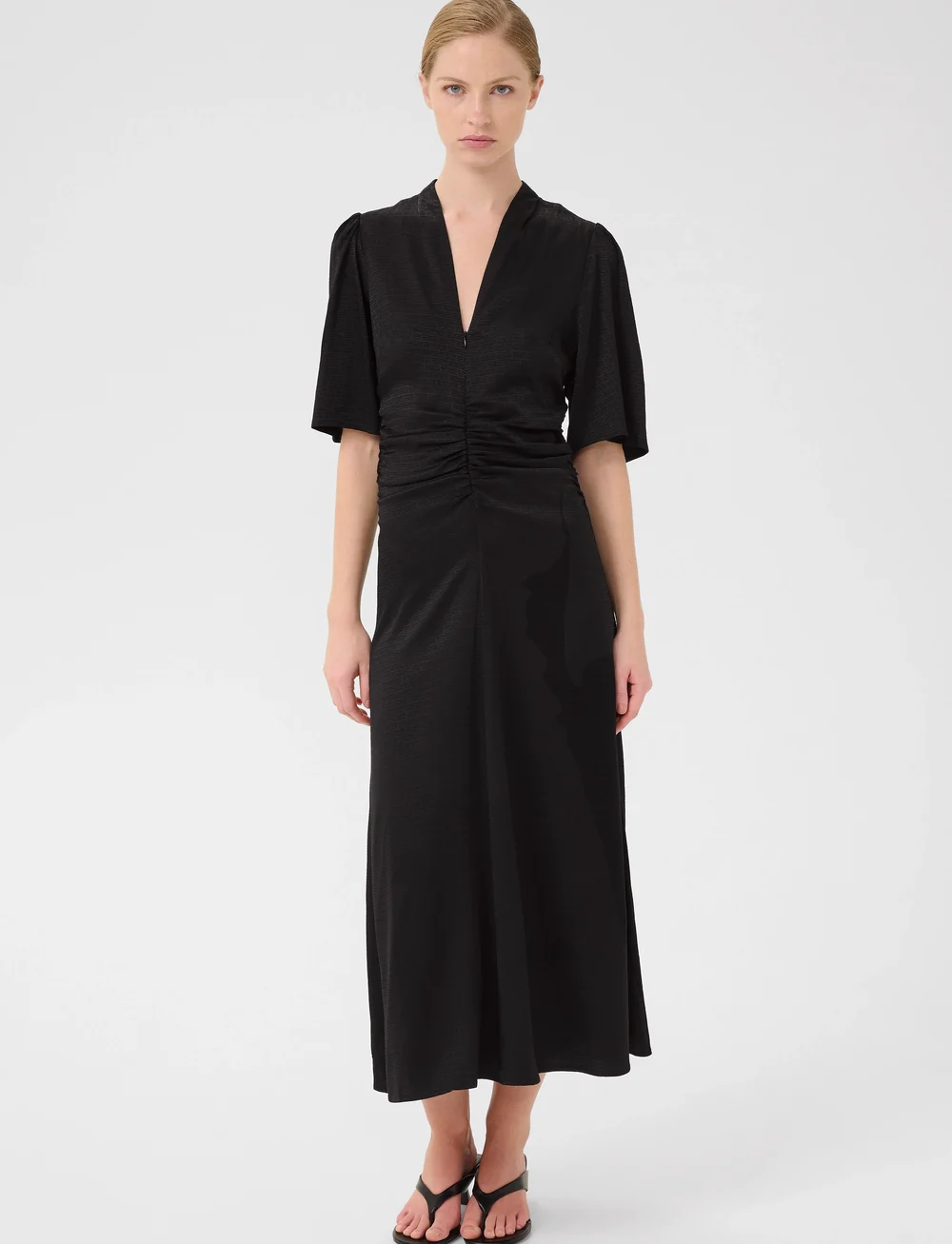 Gestuz - GZbianca dress - sommerkjoler - black - 3