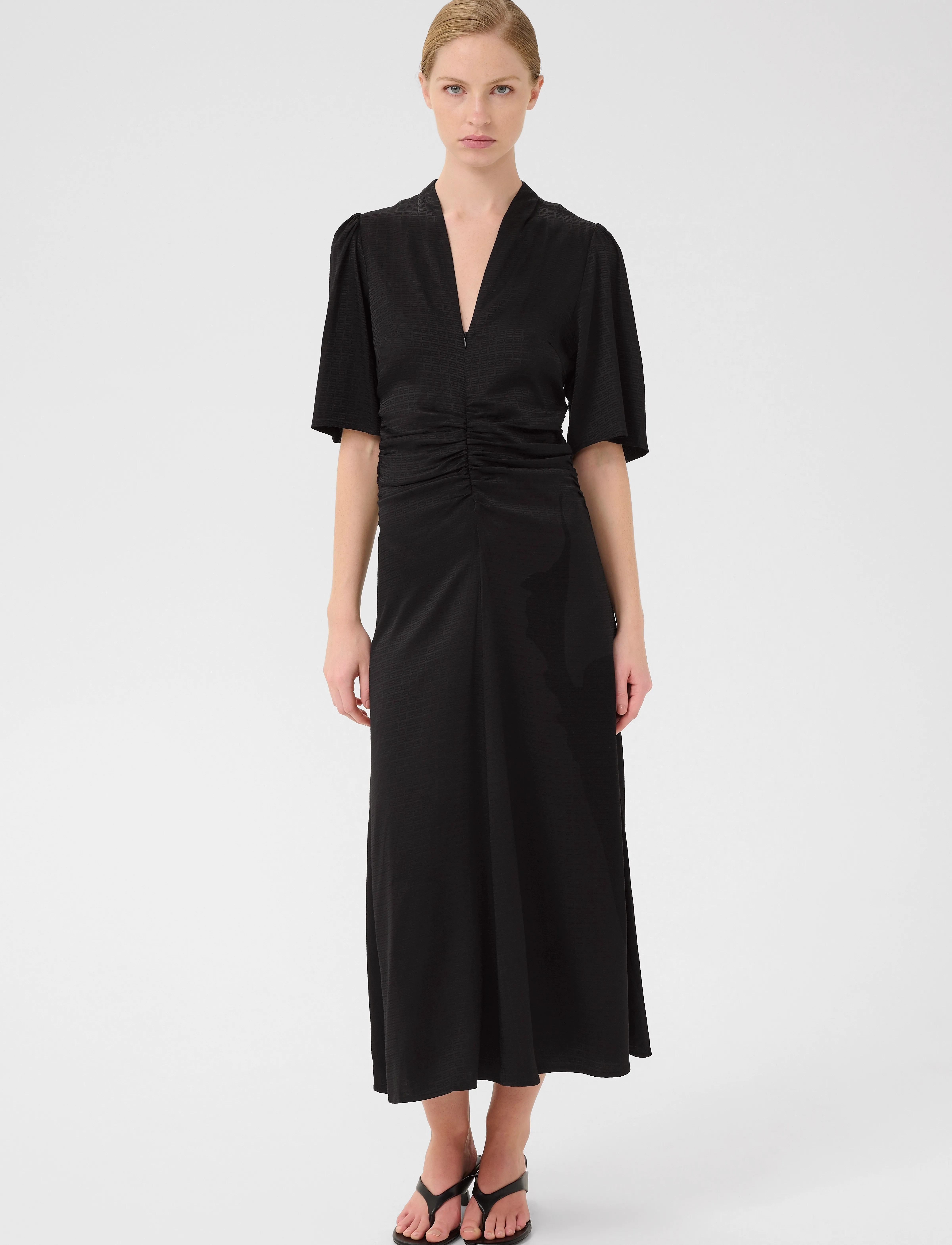 Gestuz - GZbianca dress - maxikleider - black - 3