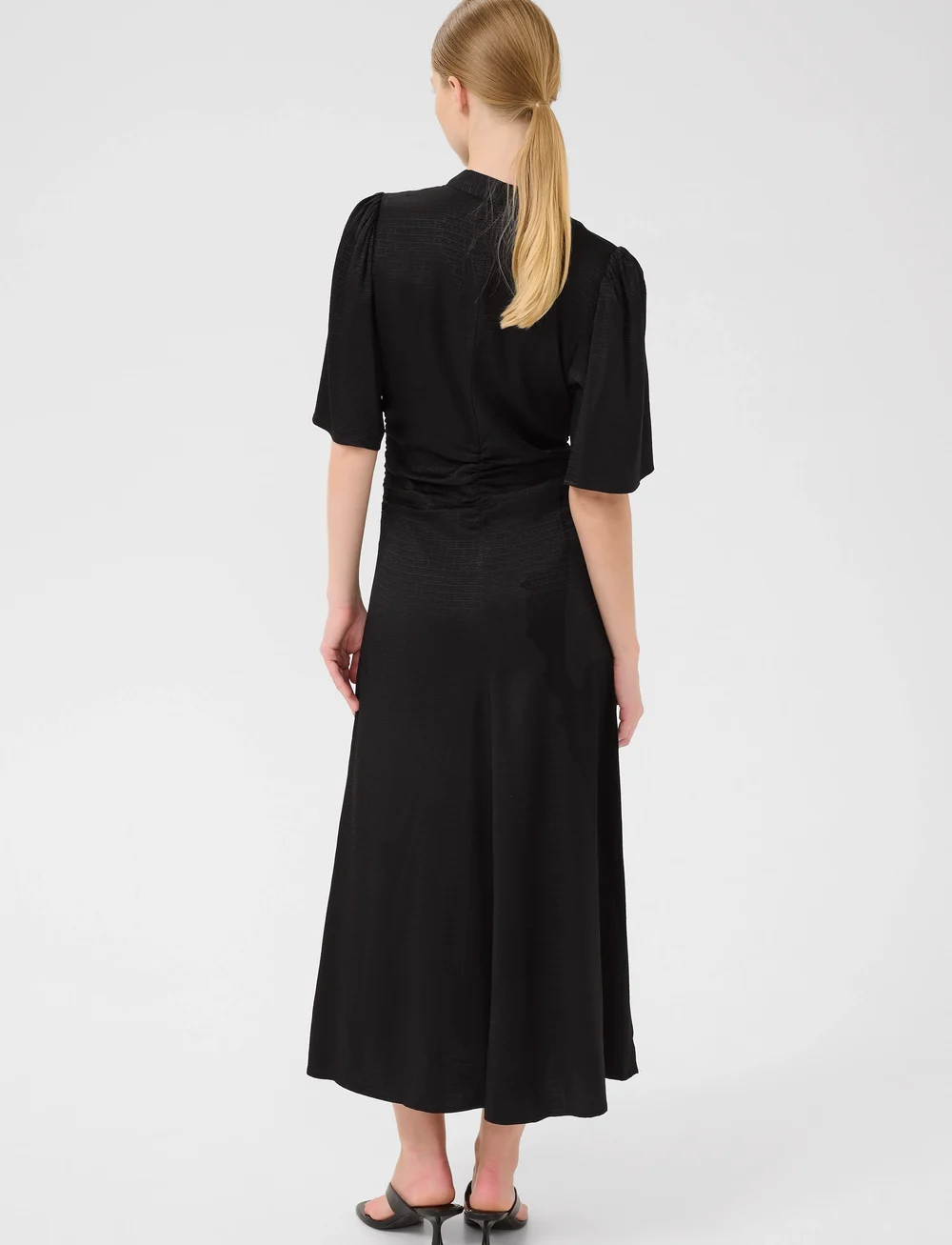 Gestuz - GZbianca dress - sommerkjoler - black - 4