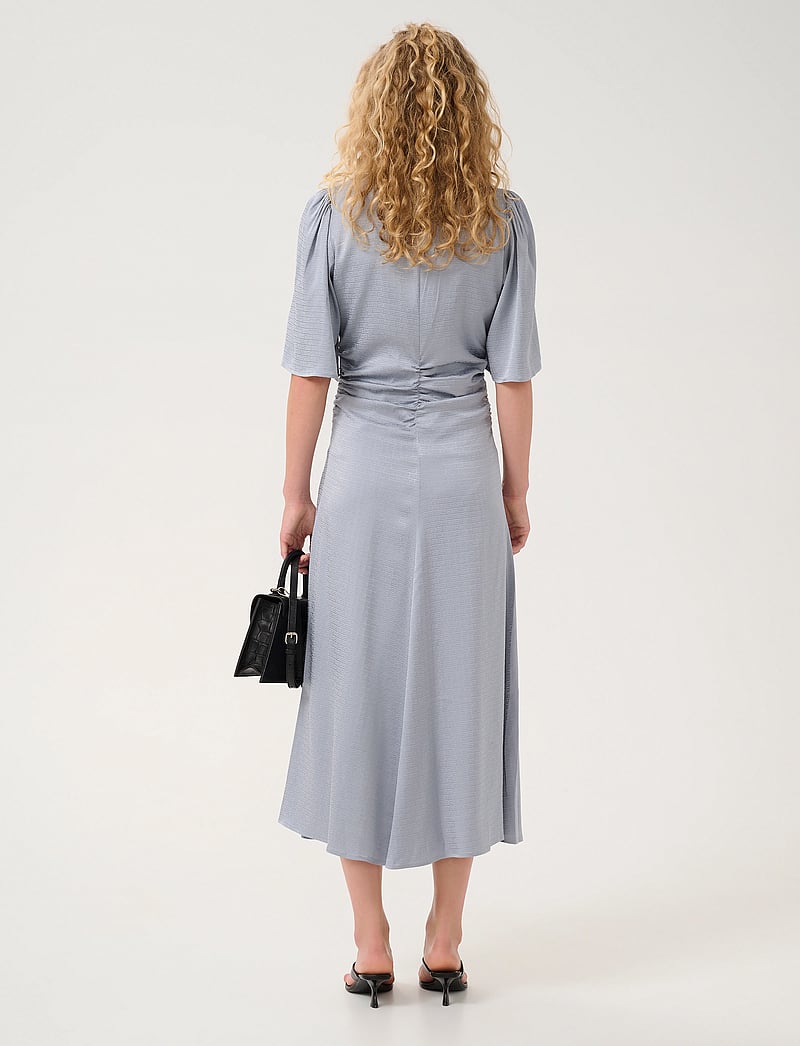 Gestuz - GZbianca dress - sommerkleider - grey blue - 4