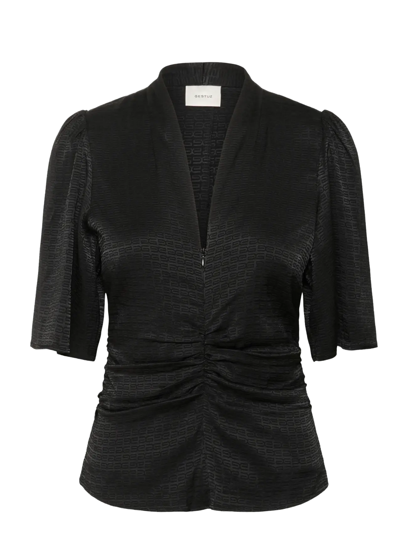 Gestuz GZbianca blouse - Bluser - BLACK / black